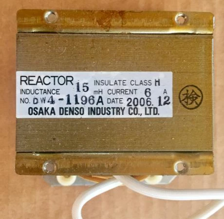 Фото Дроссель постоянного тока reactor