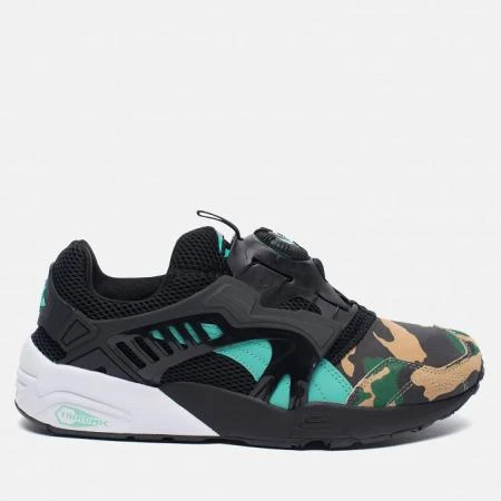 Фото Puma x atmos Disc Blaze Night Jungle Black/Electric Green