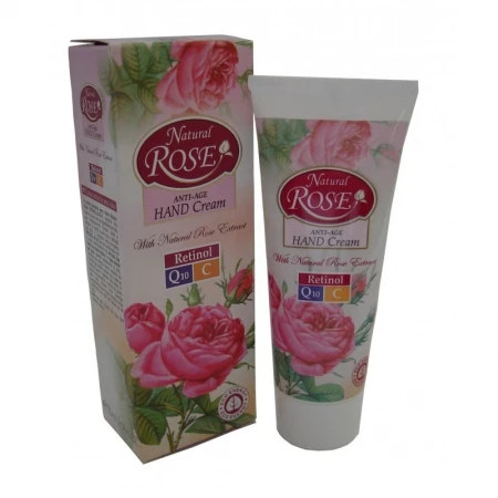 Фото Интенсивный крем для рук Anti-Age Natural Rose Q10 45+ Arsy Cosmetics 75 ml