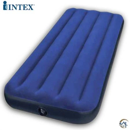 Фото Надувной односпальный матрас Intex Classic Downy Bed (76х191х22 см)