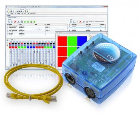 Фото Ethernet DMX-интерфейс SUNLITE SLESA-IP1