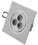 фото Светодиодный точечный светильник "Downlight" 90x90x43 4вт 4200K 360лм IP40 УХЛ4 | DRG4-29-C-55 НОВЫЙ СВЕТ