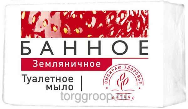 Фото Мыло туалетное Аист "Банное" 125г (в ассортименте)