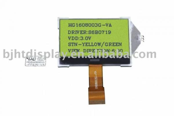 Фото Монохромные графические дисплеи HG1608003G-VA