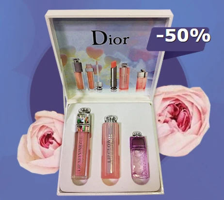 Фото Подарочный набор от DIOR 3 in 1