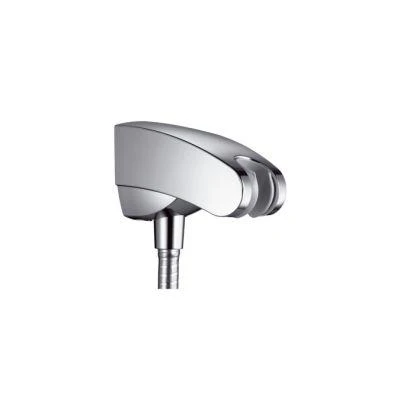 Фото Hansgrohe Porter’E 27507000 Держатель для душа со встроенным шланговым подсоединением (хром) | интернет-магазин сантехники Santehmag.ru