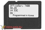 фото Samsung OS7400WSD/STD SD карта