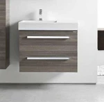 фото Berloni Bagno Just JSBS03TSX Тумба с керамической раковиной на 75 см