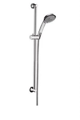 Фото Hansgrohe Raindance Classic 100 AIR3jet/Unica'Classic 27843000 Душевой гарнитур (хром) | интернет-магазин сантехники Santehmag.ru