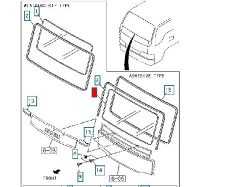 Фото  Стекло ветровое (лобовое) Isuzu NQR71/NQR75, 8978691271