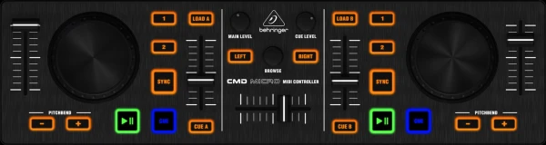 Фото DJ MIDI контроллер BEHRINGER CMD MICRO