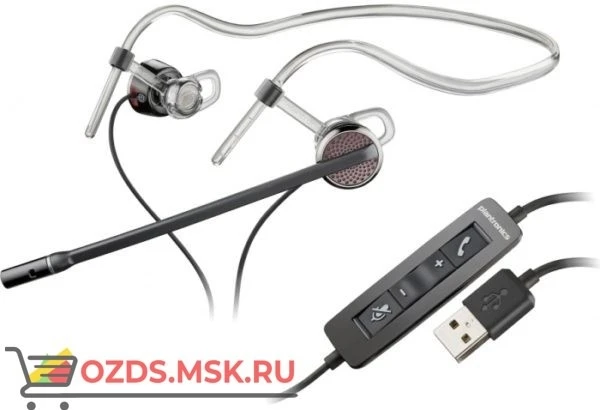 Фото Plantronics PL-C435M Black Wire USB: Проводная гарнитура