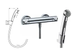 фото Гигиенический душ Hansgrohe Ecostat 32128+13261 с термостатом настенный