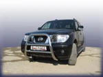 фото Slitkoff Кенгурятник d76 высокий Nissan Navara