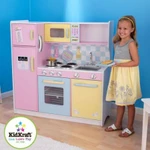 Фото №2 Большая детская кухня из дерева "Пастель" (Large Pastel Kitchen) (53181_KE)