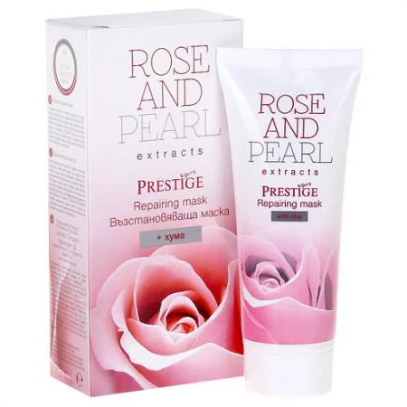 Фото Маска восстанавливающая для лица Vip's Prestige Rose@Pearl Роза Импекс 75 ml