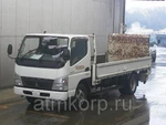 фото Грузовик бортовой MITSUBISHI CANTER гв 2008 гидроборт 4 wd полный привод 4х4 груз 2 тн пробег 71 т.км