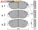 фото Комплект тормозных дисковых колодок METELLI 22-0787-0