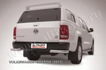 фото Slitkoff Уголки d76 черные VOLKSWAGEN AMAROK(2013)