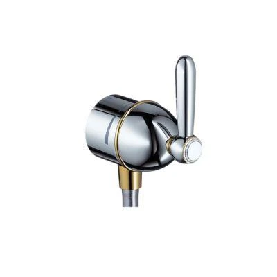 Фото Hansgrohe Axor Carlton Fixfit Stop 17882090 Шланговое подсоединение (хром/золото)