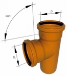 фото Тройник наружной 110/110/90