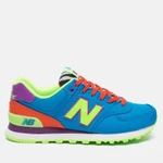 фото New Balance WL574BP Pop Safari Blue/Orange/Red