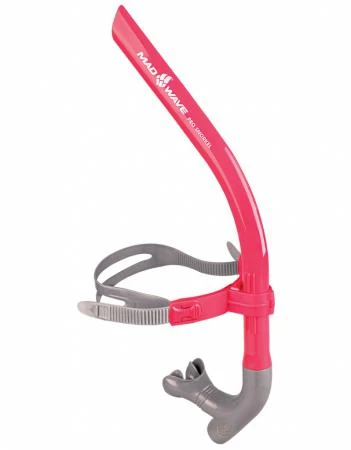 Фото Дыхательный тренажер Mad Wave Pro Snorkel M0773 01 (Розовый)