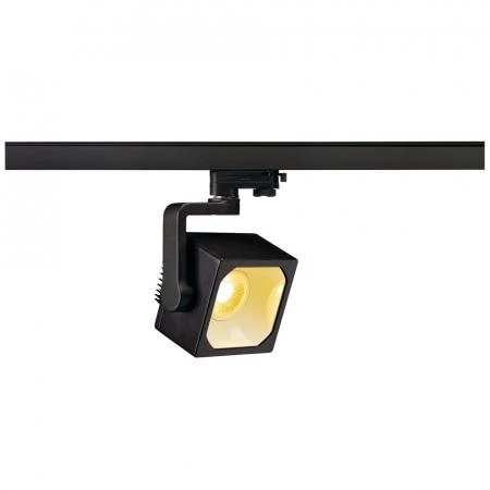 Фото 3Ph, EURO CUBE светильник с COB LED 28.5Вт, CRI 90, 3000К, 2150lm, 30°, черный | 152740 SLV