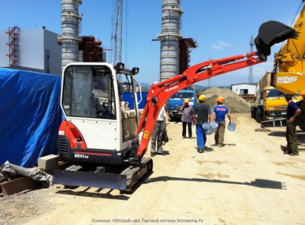 Фото АРЕНДА МИНИ-ЭКСКАВАТОРА KUBOTA KX 41-3V