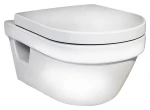 фото Gustavsberg Hygienic Flush WWC 5G84HR01 безободковый с крышкой микролифт