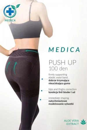 Фото Утягивающие и корректирующие силуэт колготки Medica Push Up 100 den