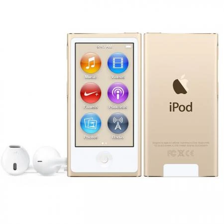 Фото Apple Плеер Apple iPod nano 7 16Gb Gold (MKMX2)