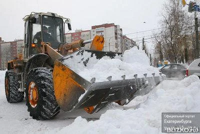 Фото Очистка снега