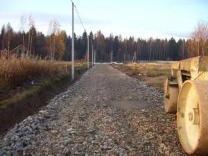 Фото Устройство временных дорог