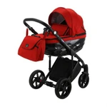 фото Коляска 2 в 1 BeBe-mobile Castello Standart черный/красный