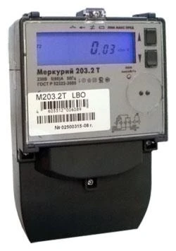 Фото Счетчик электроэнергии Меркурий 203.2Т LBO