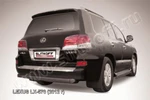 фото Slitkoff Уголки d76 черные LEXUS LX-570 (2012)