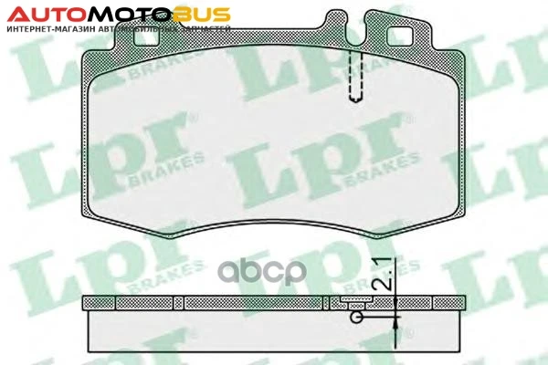 Фото Комплект тормозных колодок Lpr 05P899