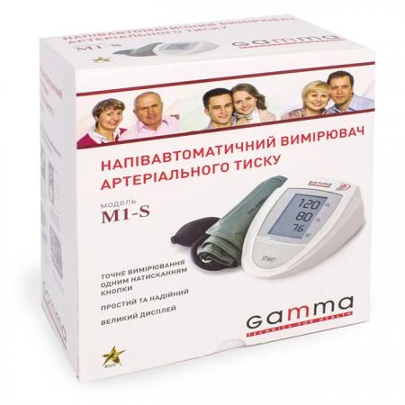 Фото Тонометр полуавтоматический Gamma M1-S-1