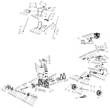 Фото Elitech Башмак ограничительный снегоуборщика Elitech СК-11 (рис.30)