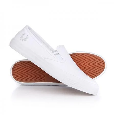 Фото Слипоны Fred Perry Turner Slip On Canvas White