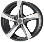 фото Mak Mistral 8x17/5x108 D72.6 ET35 Gun Metallic-Mirror Face