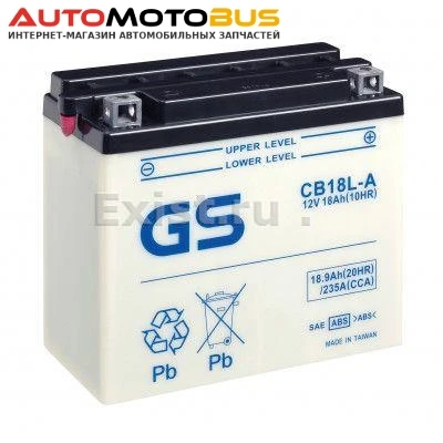 Фото GS Battery CB18L-A