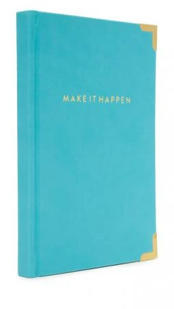 Фото Gift Boutique Записная книжка Make It Happen с золотистыми уголками