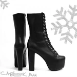 фото Jeffrey Campbell JEFFREY CAMPBELL высокие ботильоны на штурках женские LITA-mid