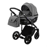 фото Коляска 2 в 1 BeBe-mobile Castello Standart черный/темно-серый