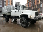 фото ГАЗ 33081 сдвоенная кабина на шасси ГАЗ 33081