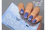 фото Наклейки для маникюра Fashion Nails Слайдер дизайн WHITE #11