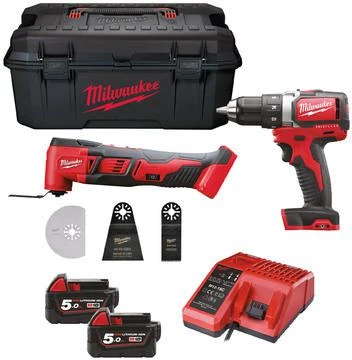 Фото Milwaukee M18 SET2T-502W Набор аккумуляторного инструмента