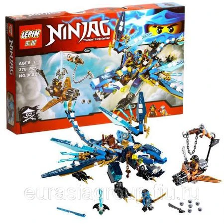 Фото Конструктор Lepin Ninja "Дракон Джея"